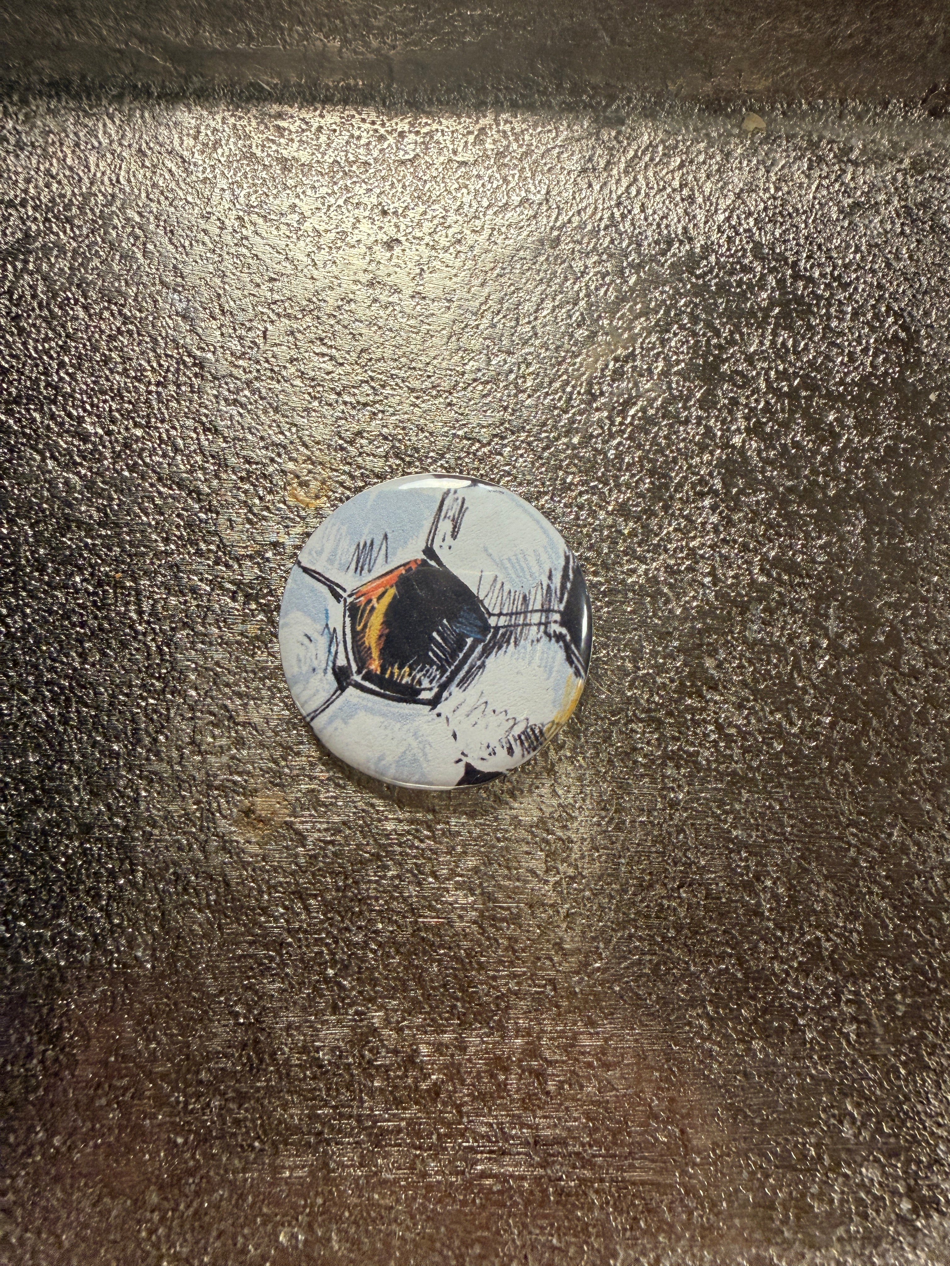 Mini Spirit Button Multi Color Soccer