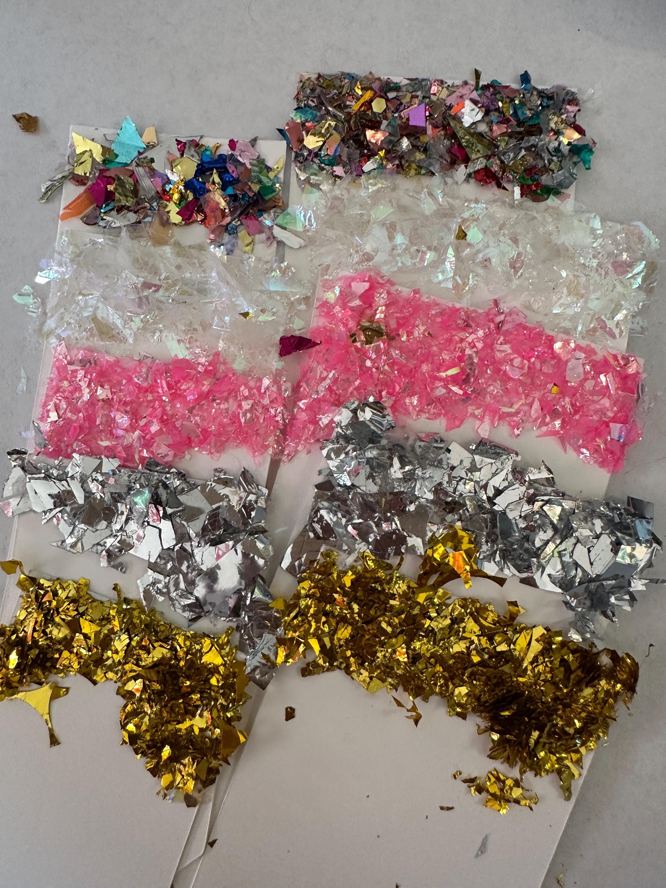 Chunky Glitter Gift Tags