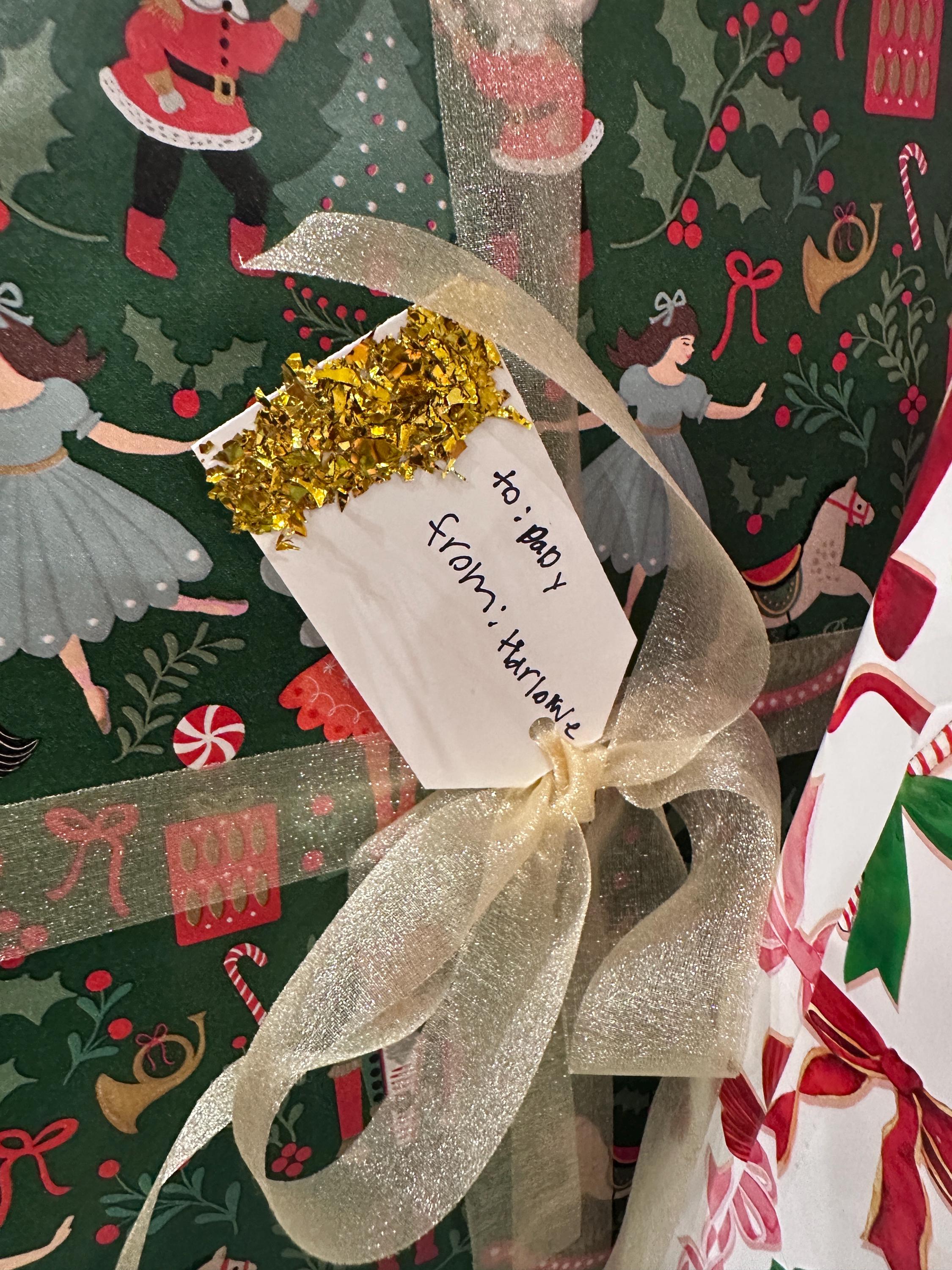 Chunky Glitter Gift Tags