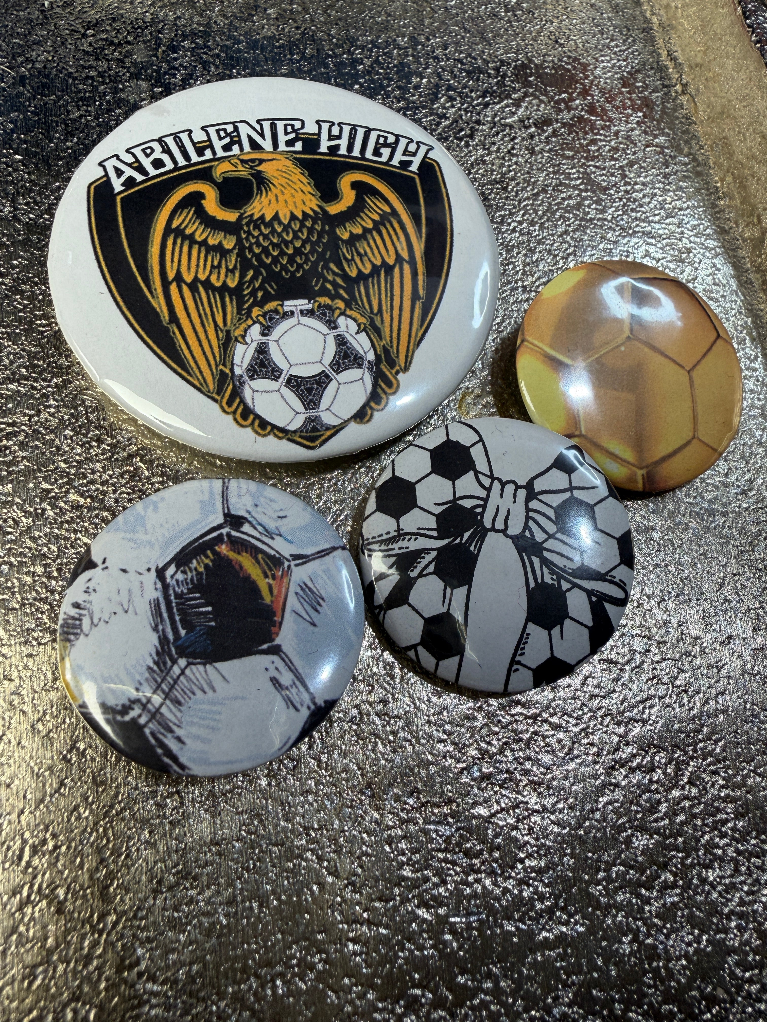 Soccer Spirit Buttons