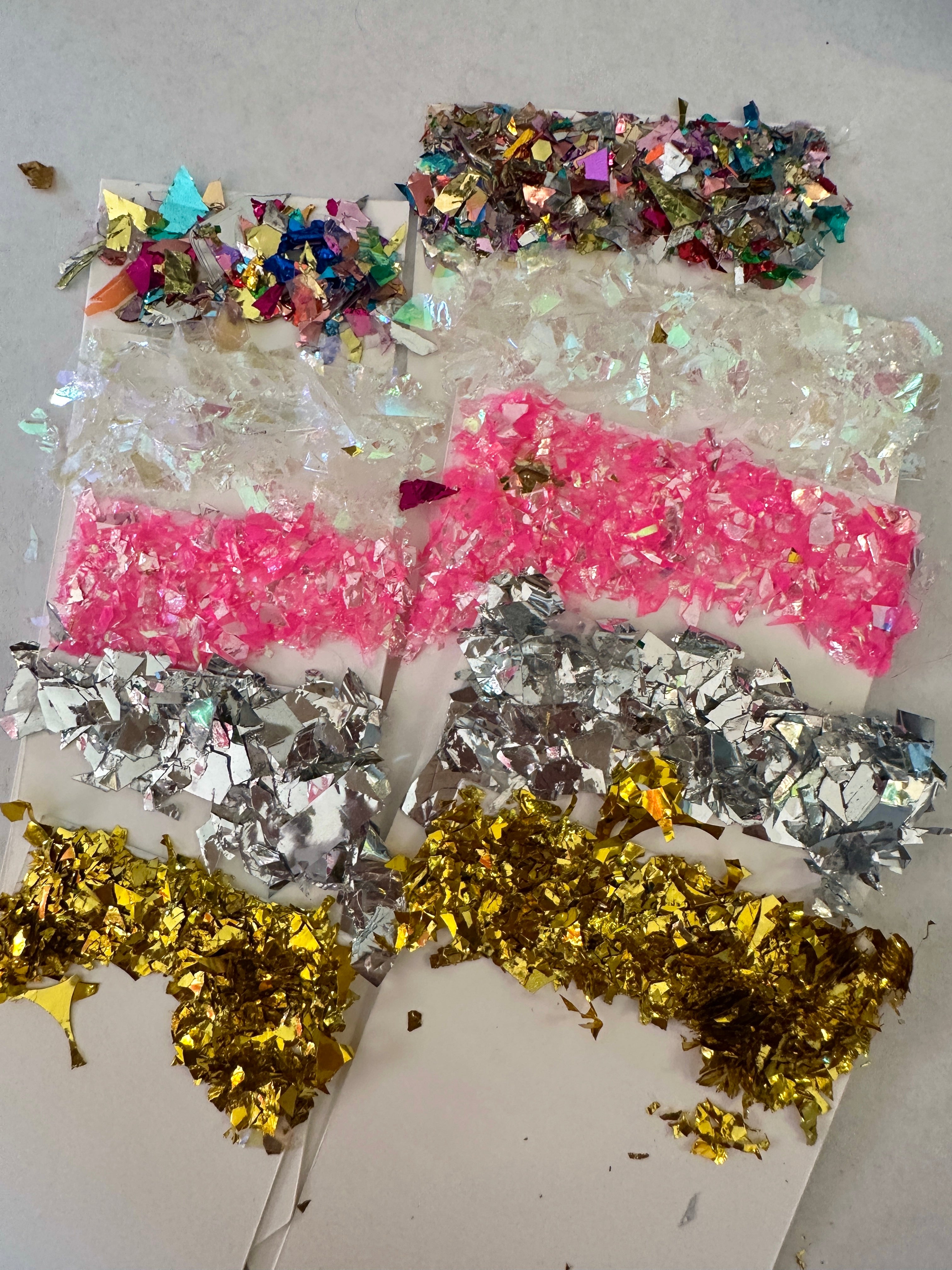 Chunky Glitter Gift Tags