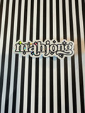 Black and White Mahjong Holographic Sticker