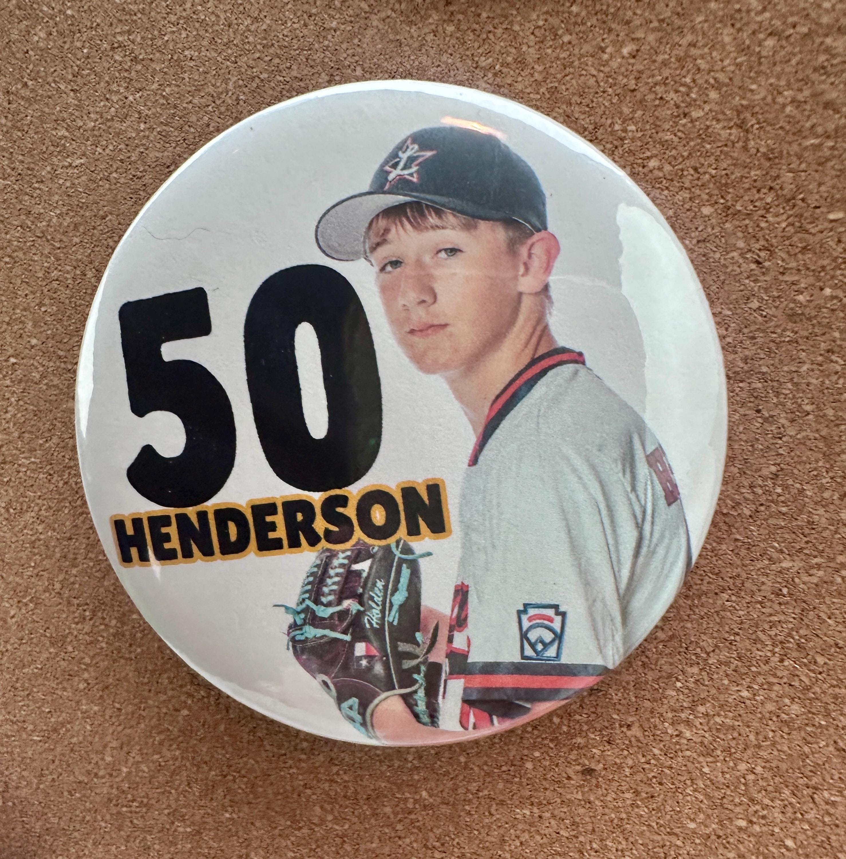 Large 3" Custom Player Button